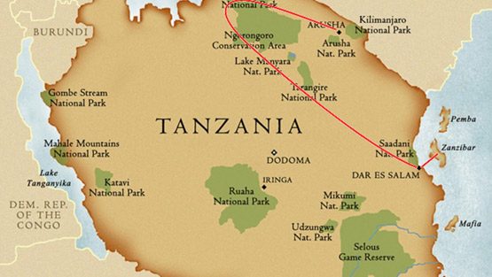 Discover the Gombe National Park Map