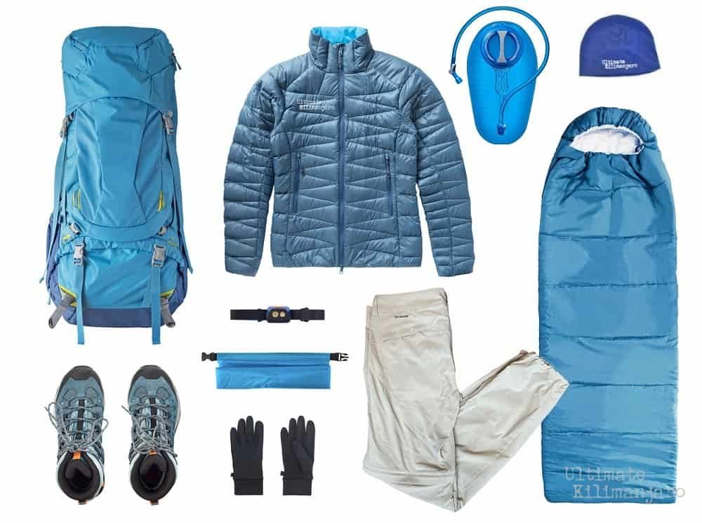 Essential gear for kilimanjaro climb