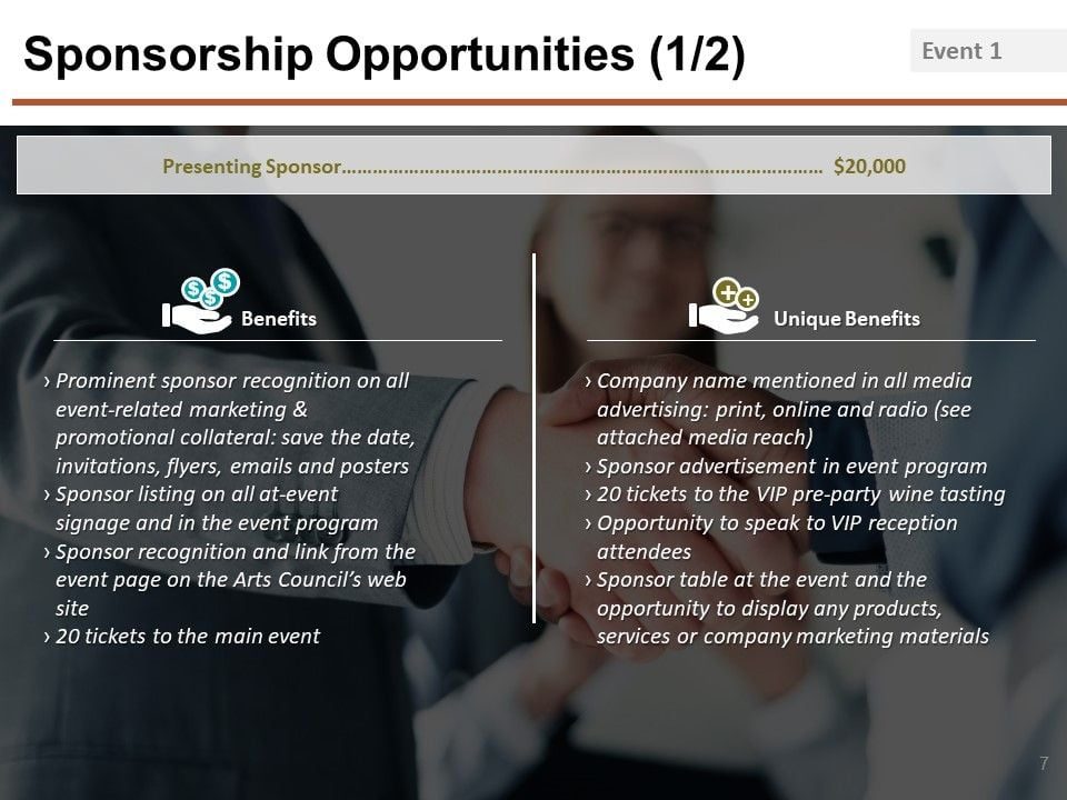 sponsorship proposal
