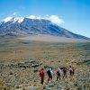 climbing Kilimanjaro
