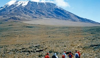 climbing Kilimanjaro