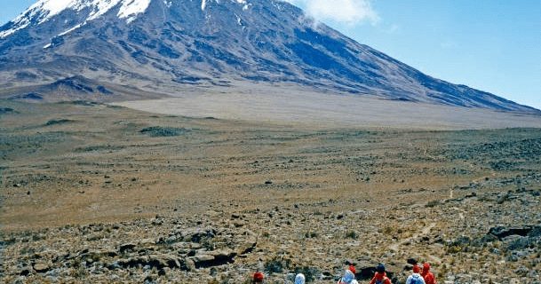 climbing Kilimanjaro