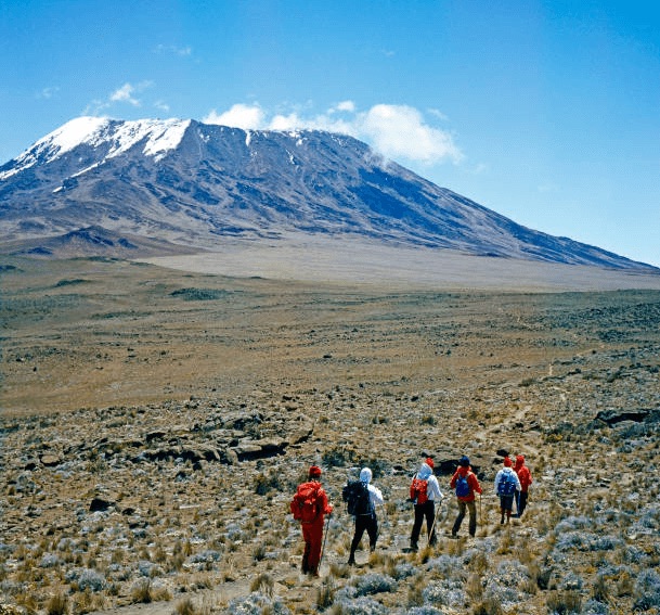 climbing Kilimanjaro