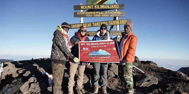 climbing Kilimanjaro