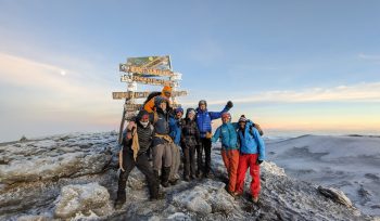 climbing Kilimanjaro