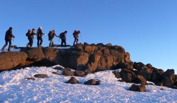 climbing Kilimanjaro