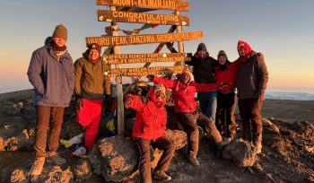 climbing Kilimanjaro