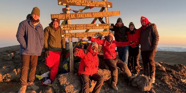 climbing Kilimanjaro