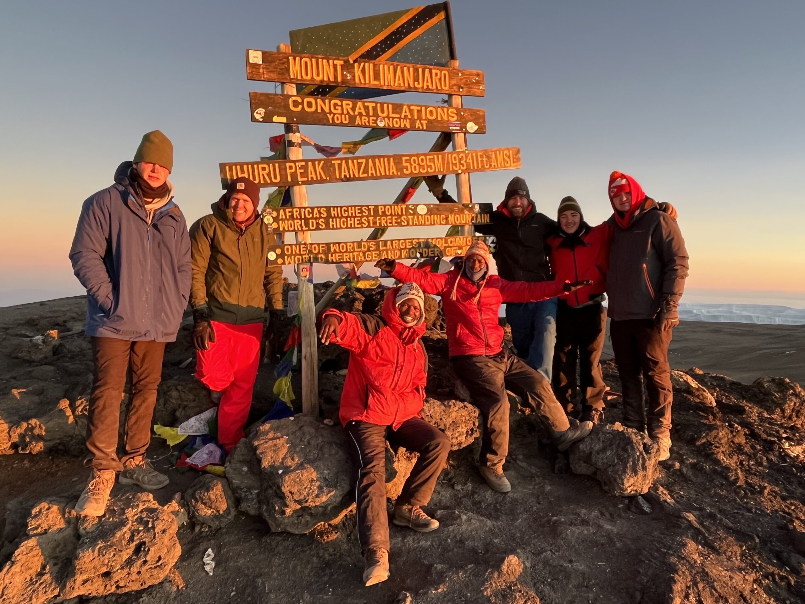 climbing Kilimanjaro