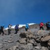 climbing Kilimanjaro