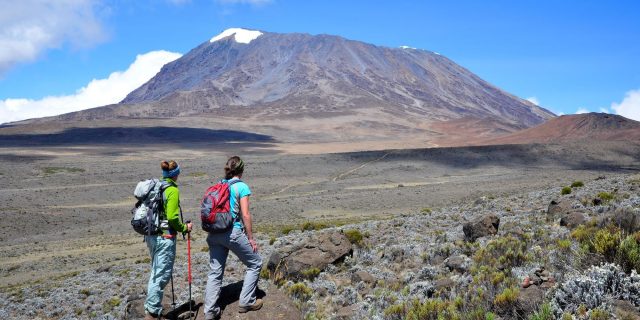 climbing Kilimanjaro