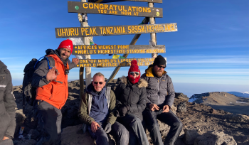 Climbing Kilimanjaro