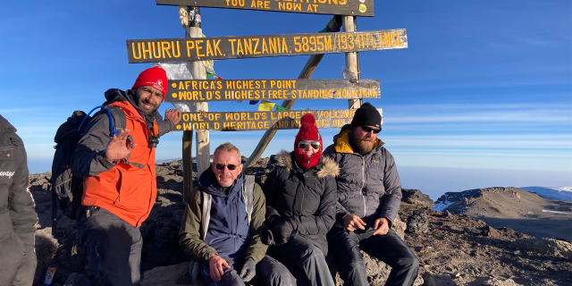 Climbing Kilimanjaro