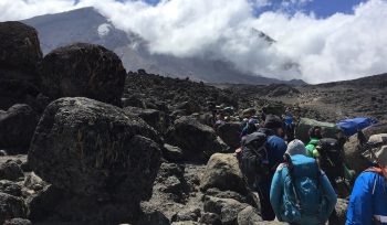 climbing Kilimanjaro