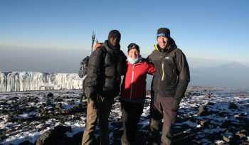 hiking Kilimanjaro