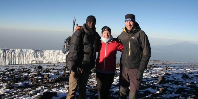 hiking Kilimanjaro